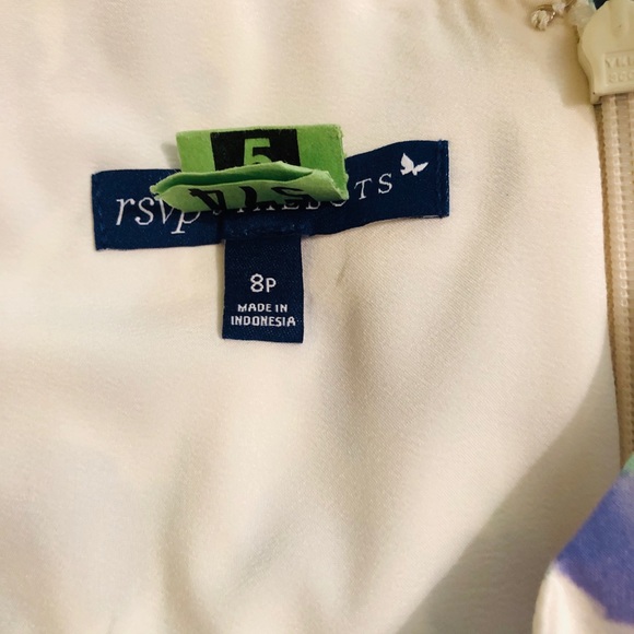 Talbots Pastel Floral Sheath Dress 8P - Picture 4 of 8